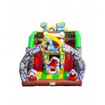 Children Fun Park Inflatable Dinosaur Animals Slide For Kids for sale