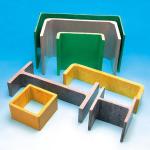 Corrosion Resistance Yellow FRP Structural Profiles Extremel Durability for Easy Install for sale