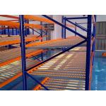 Warehouse Picking System Case Carton Flow Rack With Plastic Gravity Roller Track