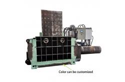 China 250 Ton Metal Baler Machine Automatic Side Turning Out Hydraulic Press supplier