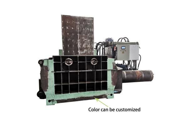 250 Ton Metal Baler Machine Automatic Side Turning Out Hydraulic Press