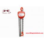 Mining Use Manual Chain Block Hoist Triangle Type 1 Ton Solid Cover Hand for sale