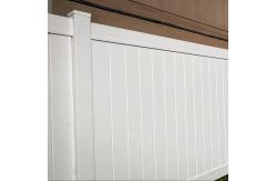 China American Style Vinyl Privacy Fence 6x8ft For Yard And House Wall supplier