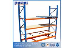 China Powder Coated  Durable Structure Long Span Shelving With High Applicability supplier