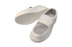 China Lab White Mesh PU Insole Safety Working Anti-Static ESD Shoes supplier