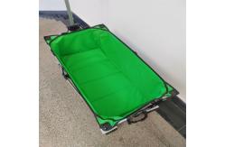 China Camping Outdoor Folding Hand Pull Wagon Cart With Custom Fabric PU Wheel supplier