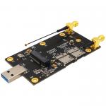 NGFF(M.2)  To USB 3.0 Adapter With Dual  NANO SIM Card Slot For 3G/4G/5G Module for sale