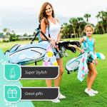 Customized Color Microfiber Plain Golf Towel With OPP Bag for sale