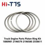 Truck Engine Parts 1880981 2196579 2196580 2558611 Piston Ring Kit for sale
