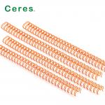 MSDS Nylon Offset Printing Material Ceres Steel Calendar Double Loop Wire for sale
