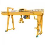 MZ Type 5T Double Girder Gantry Crane 35m With Wireless Remote Control Grab for sale