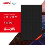 350w Panel Solar Longi 355w 360w 365w Folding Solar Panels Power Solar Panel for sale