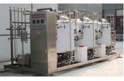 China 500LPH Full Auto CIP Cleaning System PLC Control For Dairy Processing Equipment supplier