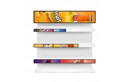 China CCC Bar Stretched LCD Display High Brightness Subway Advertising Panel Display Screen supplier