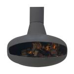 100cm Ceiling Hanging Wood Burner 3.2ft Suspended Fire Place