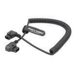 D- Tap Male To Dtap Male Coiled Extension Cable For DSLR Rig Battery for sale