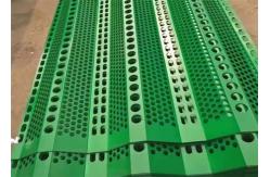 China Green Color Windbreak Fence For Cattle , Windproof supplier