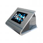 Space Saving Desktop Kiosk With Durable Steel Enclosure IR Touchscreen TFT LCD Display