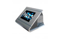 China Space Saving Desktop Kiosk With Durable Steel Enclosure IR Touchscreen TFT LCD Display supplier