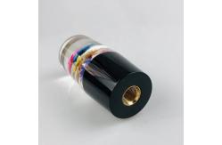 China Clear Car Resin Shift Knob Custom With Real Flower Inside supplier