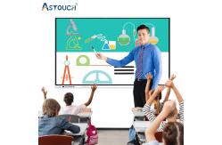China Multitouch Interactive Touch Screen Whiteboard 86 Inch White supplier