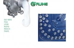 China High Transparent LSR Recycled Silicone Rubber For Led Neom Lights supplier