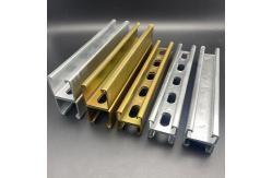 China Customized Zinc Plated Back to Back Strut Channel supplier