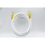 Cat 6 Ethernet Patch Cable 250MHz Bandwidth Shielded RJ45 Connector 3m Length for sale