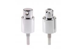 China Luxurious 18 / 410 Silver Cream Dispenser Pump With High Quality supplier
