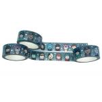 10m CMYK Print Silver Foil Washi Paper Tape