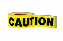 China Factory Customized Barrier Tape PE Red Yellow Rolls Danger Caution Warning Tape supplier