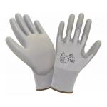 Polyester Antistatic Gloves Pu Dots Carbon Fiber Cleanroom Esd Gloves For Electronic Factory for sale