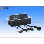 Conference Universal Desk Pop Up Sockets Zinc Alloy With HDMI VGA Socket for sale