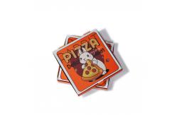 China Biodegradable Food Container Customized Pizza Box Size for Takeaway supplier