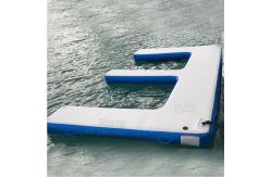 China Custom Inflatable Floating Dock Inflatable Air Pontoon Yacht Boat Water Docks Platform supplier