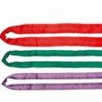Round Lifting Polyester Webbing Lifting Sling Flat Eye EN 1492 2 for sale