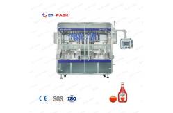 China 4000bph Ketchup Paste Jam Sauce Hot Filling  plastic bottle drum Filling Machine supplier