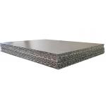 For Permanent Exterior Wall Decoration A2 Aluminum Corrugated Panels A2 Fire - Retardant Quality Provides Robust Protection In Case Of Fire for sale