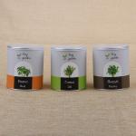 Protein Powder Jar Empty Paper Coffee Cans Packaging for sale