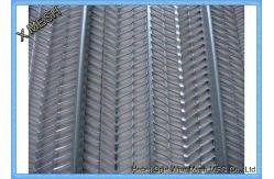 China 2000mm Length Expanded Galvanized Metal Rib Lath Heavy Duty Metal Mesh supplier