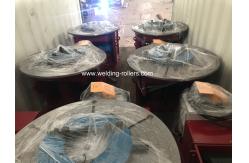 China 300kg Pipe Automatic Welding Positioner Turntable With Hand Control Box supplier