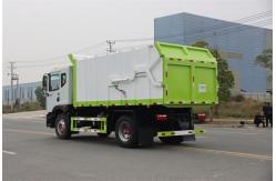 China Cheaper 4x2  8 CBM Docking Garbage Truck Tail With Hydraulic Opening supplier