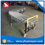 China Flexible Powered Roller Conveyor for warehouse loading and unloading for sale