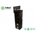 Promotional POP Custom Folding Cardboard Floor Shelf Display For Drinks