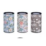 Customised Movable Metal Lid Foil Lining Paper Cans Packaging fOR Food Tea