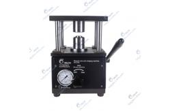 China Lab Coin Cell Assembly Machine CR2016 CR2025 CR2032 Manual Coin Cell Crimper supplier