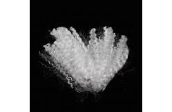 China White Polyester Artificial Staple Fiber 51mm 180℃ For Automotive Interior Use supplier