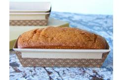 China Microwave Oven Paper Baking Loaf Pan Disposable Mold Rectangular supplier