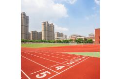 China Fireproof Sandwich System Running Track No Smell Jogging Track Material supplier