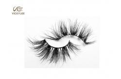 China Natural Black 7D Effect 24mm Permanent Eyelash Extensions supplier